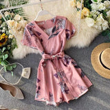 Morphe Floral Romper - Alamode By Akanksha