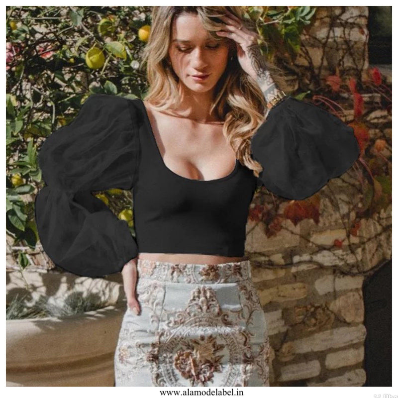 Organza Mia Mia Blouses - Alamode By Akanksha