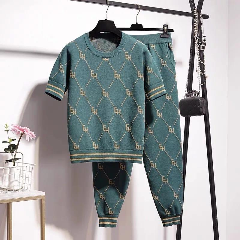 Naila Woolen Coord Set - Alamode By Akanksha