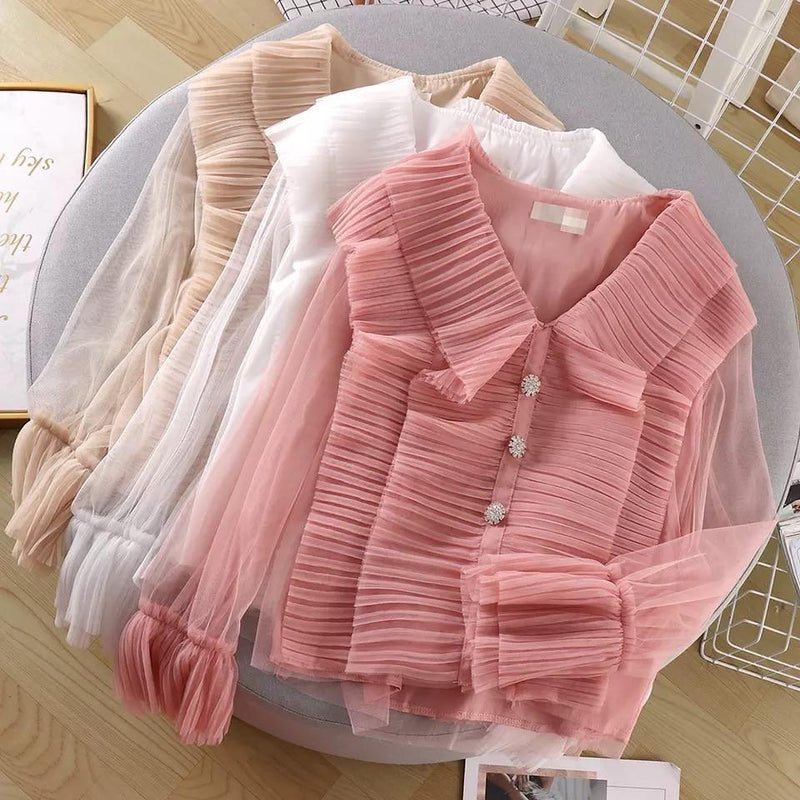 Millie Ruffled Blouse - Alamode By Akanksha