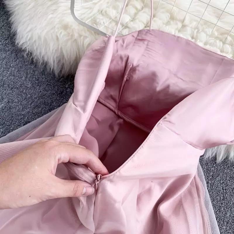 Blush Dreams A Line Dress - Alamode By Akanksha