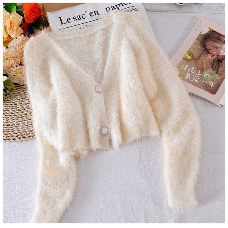 Cashmere Cropped Jumpers - Alamode By Akanksha