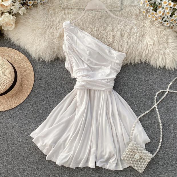 Madline Ruched Dress - Alamode By Akanksha