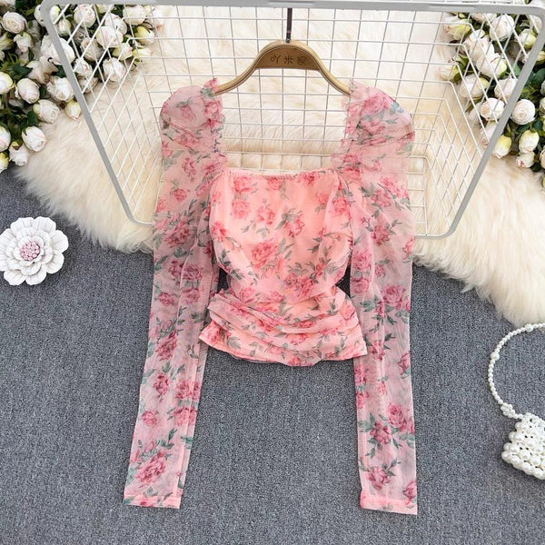 Serene Floral Blouse - Alamode By Akanksha