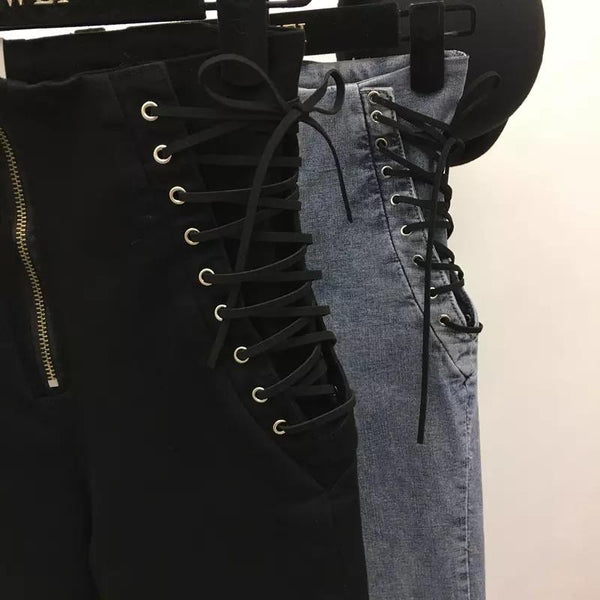 Roger Laced Denims - Alamode By Akanksha