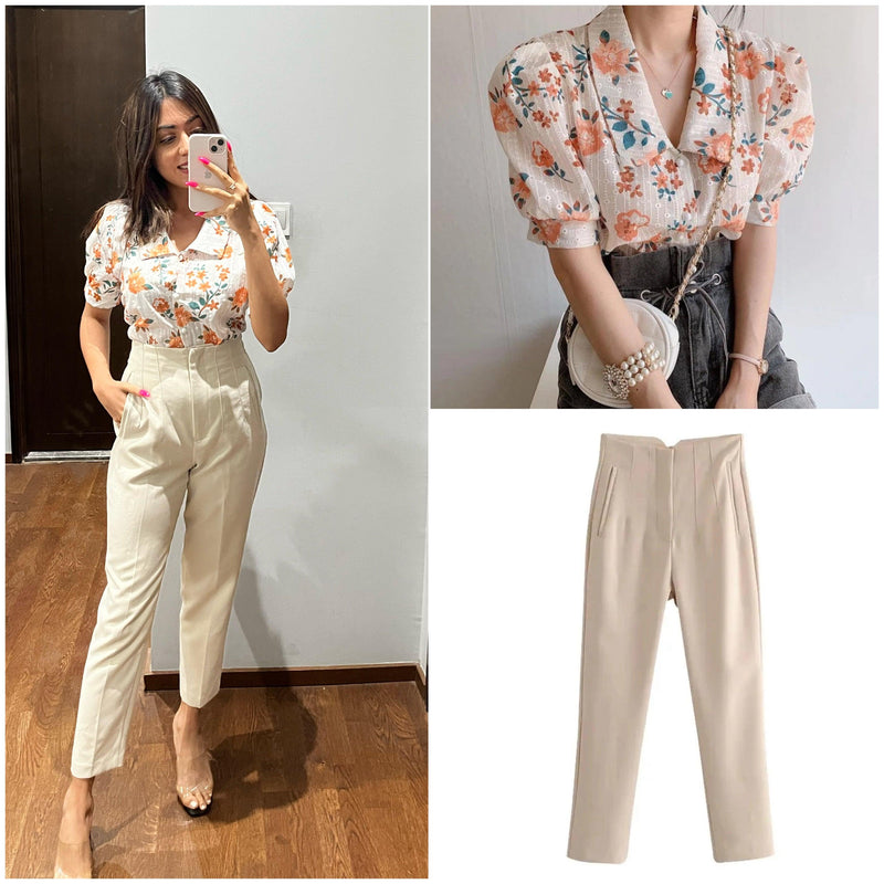 Buy Luxe Fred Formal Pants for Women Online in India