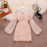 Isabelle Ruched Dress - Alamode By Akanksha