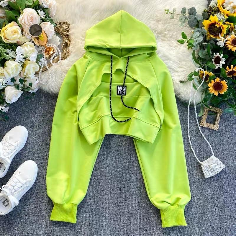 Rager Cropped Hoodie - Alamode By Akanksha