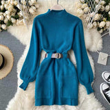 Bador Knitted Dress - Alamode By Akanksha