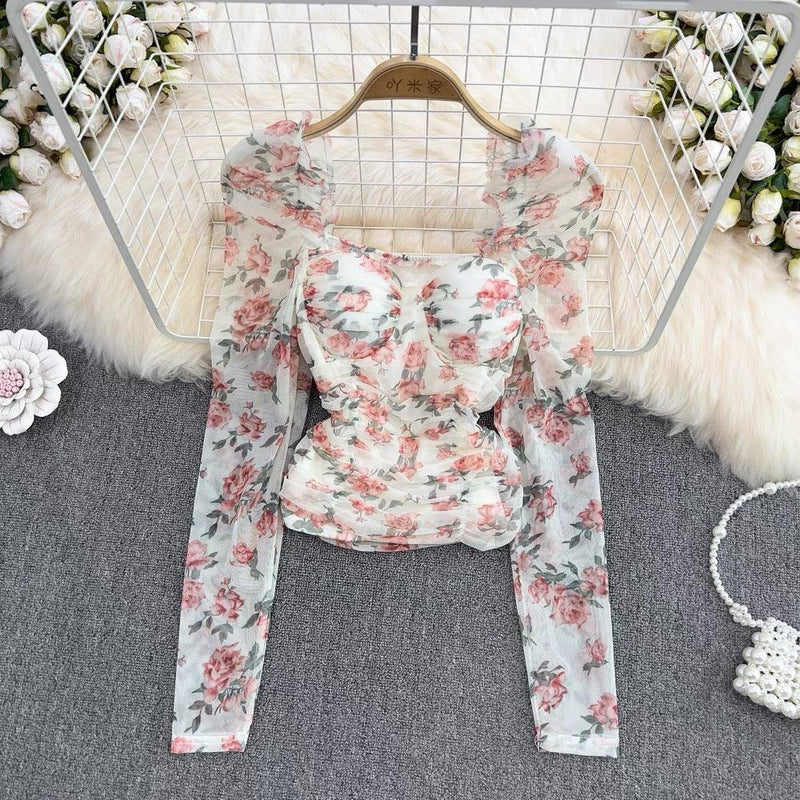 Serene Floral Blouse - Alamode By Akanksha
