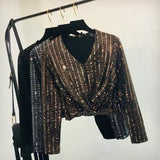 Tinsel Bling Luxury Tops - Alamode By Akanksha