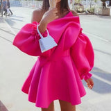 Pink Rush Ruffled Dress - Alamode By Akanksha