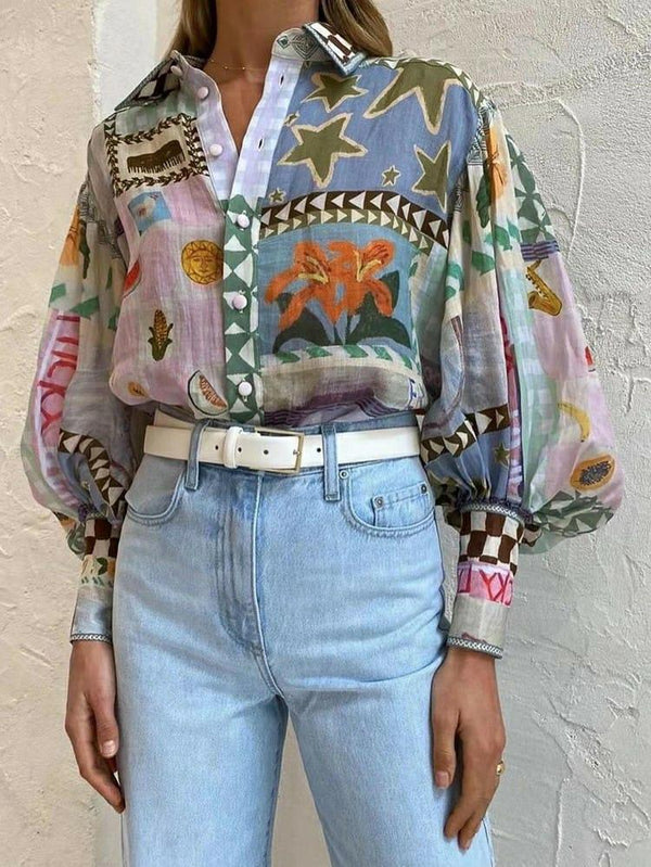 Sussane Statement Blouse - Alamode By Akanksha