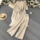 Liboa Woolen Coord Set - Alamode By Akanksha