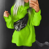 Oversized Turtle Neck Sweaters - Alamode By Akanksha