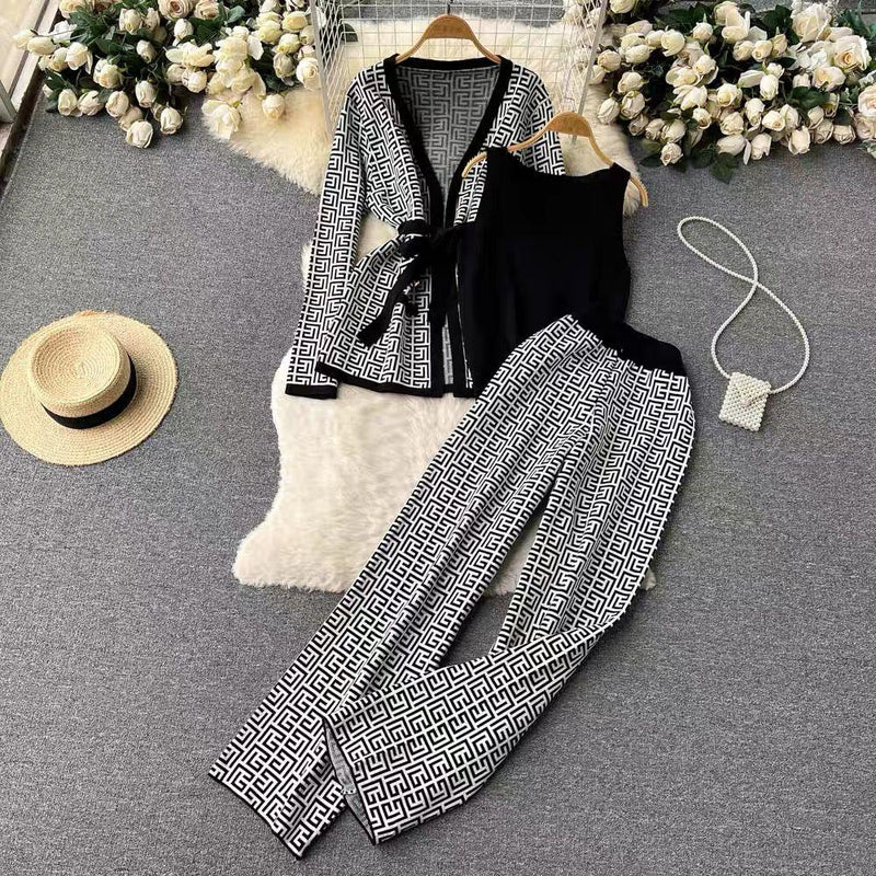 Jordan Woolen Coord Set - Alamode By Akanksha