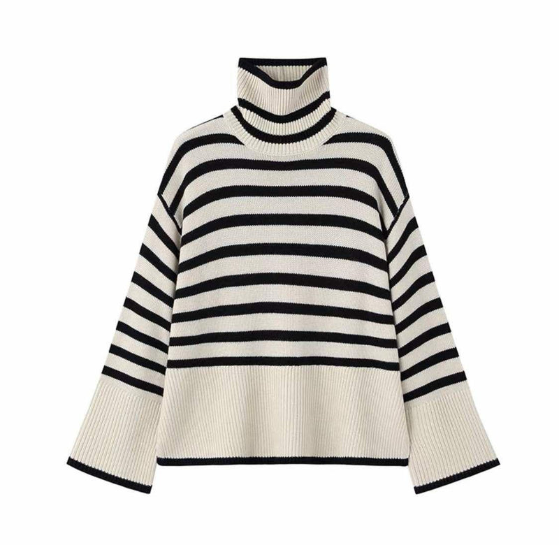 Lulu Striped Sweaters - Alamode By Akanksha