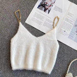 Fuzzy Cami Top - Alamode By Akanksha
