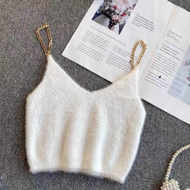 Fuzzy Cami Top - Alamode By Akanksha