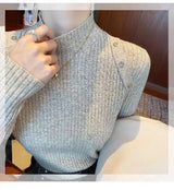 Derek Buttoned Sweaters - Alamode By Akanksha