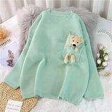 Lisbon Teddy Sweaters - Alamode By Akanksha