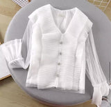 Millie Ruffled Blouse - Alamode By Akanksha
