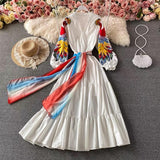 Louis Embroidered Dress - Alamode By Akanksha