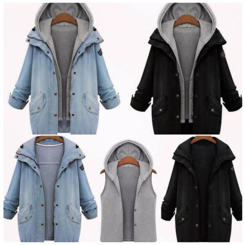 Drocule Two Piece Denim Jackets - Alamode By Akanksha
