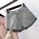Telly Denim Shorts - Alamode By Akanksha