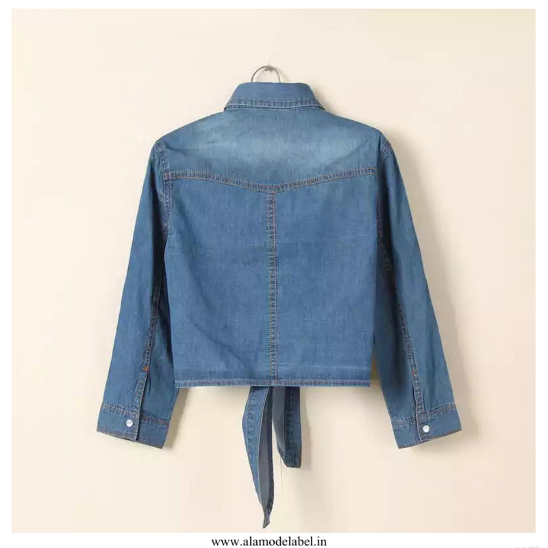 Luxury Denim Crops - Alamode By Akanksha