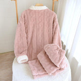 Eleanor Fleece Nightsuits - Alamode By Akanksha