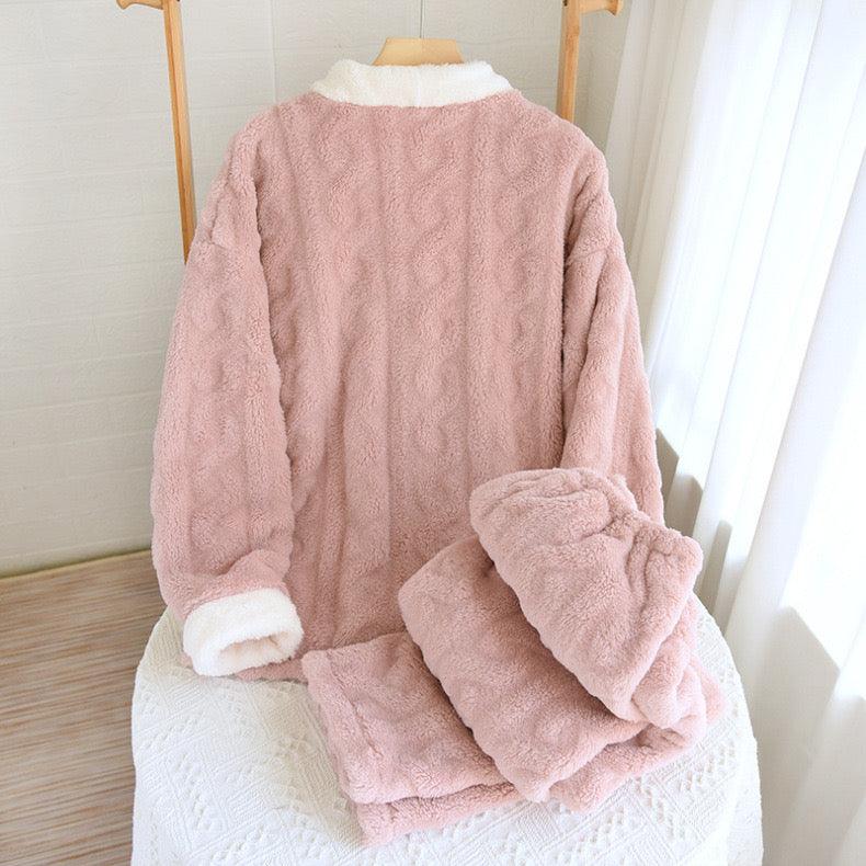 Eleanor Fleece Nightsuits - Alamode By Akanksha