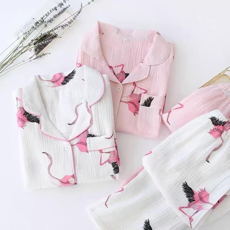 Flamingo Luxury Nightsets - Alamode By Akanksha