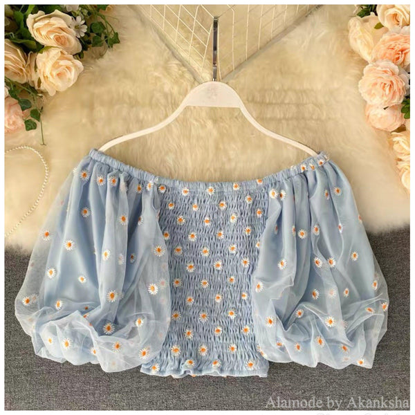 Felix Embroidered Top - Alamode By Akanksha