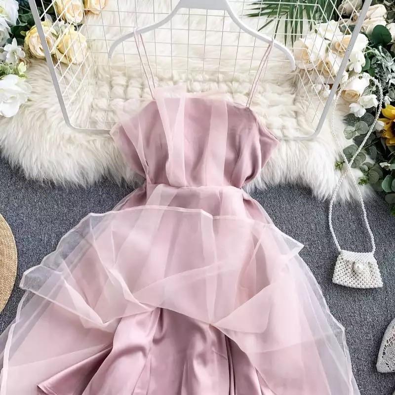 Blush Dreams A Line Dress - Alamode By Akanksha