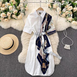 Monophil Scarf Dress - Alamode By Akanksha