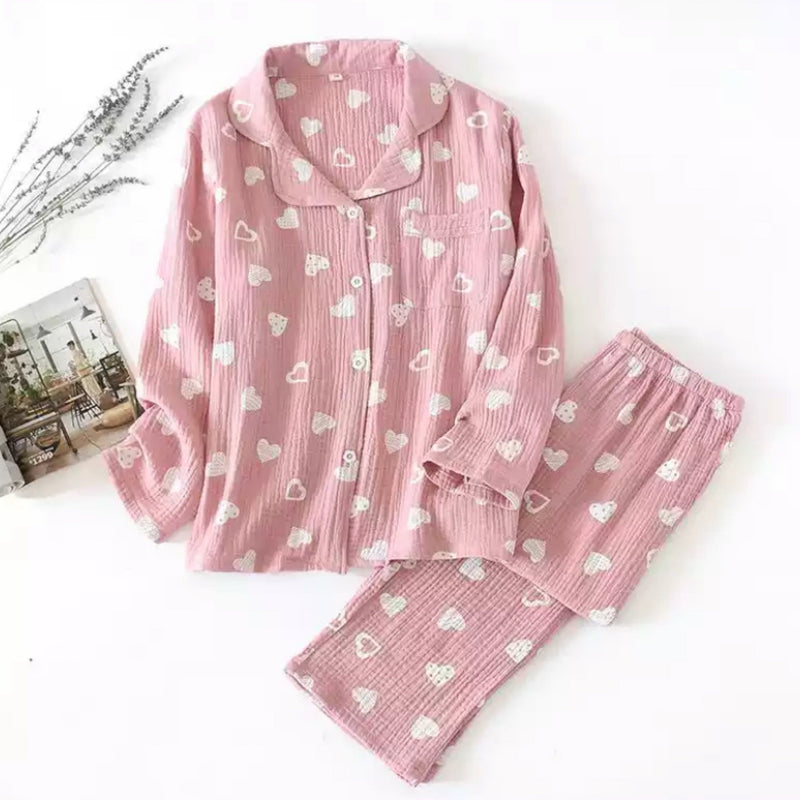 Rachel Cotton Nightsets - Luxury Collection - Alamode By Akanksha