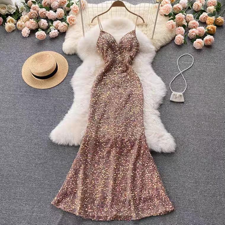 Amy Sequined Dress - Alamode By Akanksha