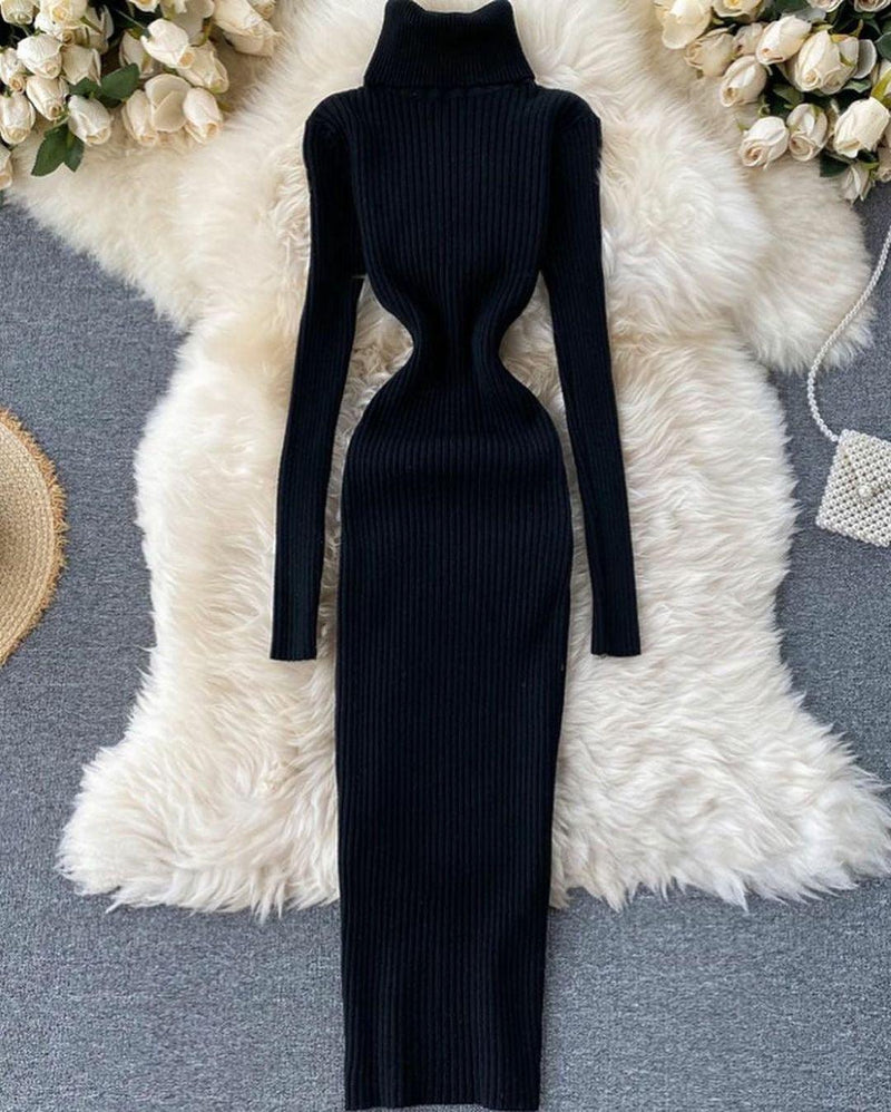 Waber Knitted Dress - Alamode By Akanksha