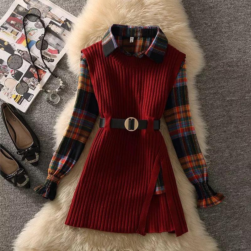 Ivy Two Piece Knit Set - Alamode By Akanksha