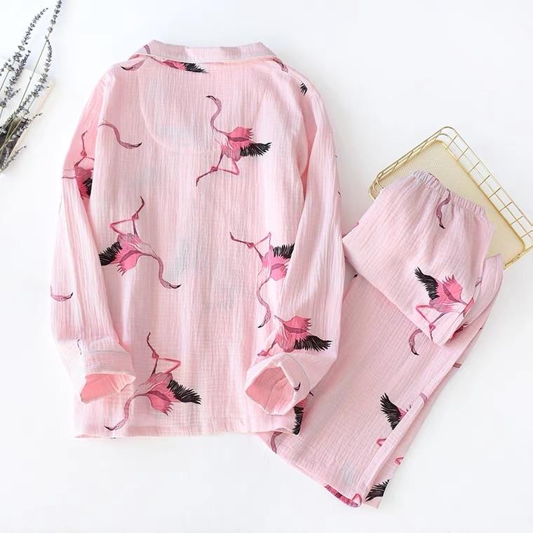 Flamingo Luxury Nightsets - Alamode By Akanksha