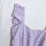 Mykonos Eyelet Dress - Alamode By Akanksha