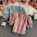 Deblo Crochet Blouse - Alamode By Akanksha