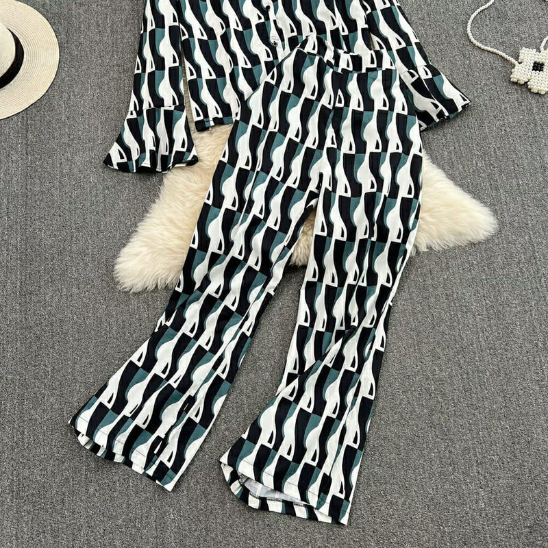Ben Abstract Coord Set - Alamode By Akanksha
