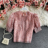 Deblo Crochet Blouse - Alamode By Akanksha