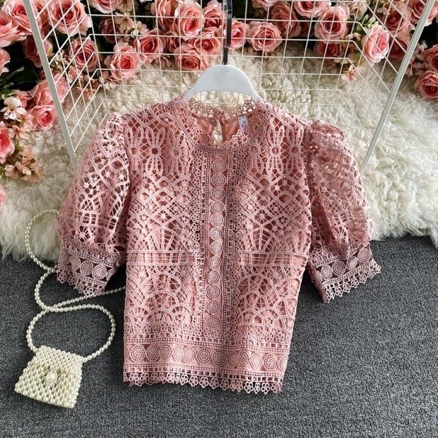 Deblo Crochet Blouse - Alamode By Akanksha