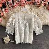 Deblo Crochet Blouse - Alamode By Akanksha