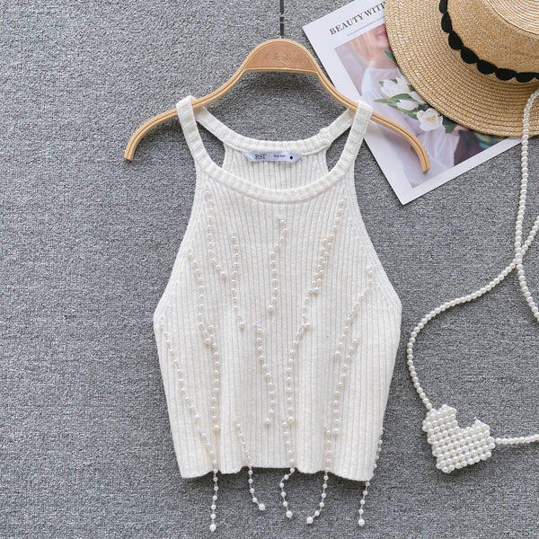 Lucas Pearl Detailed Summer Top - Alamode By Akanksha