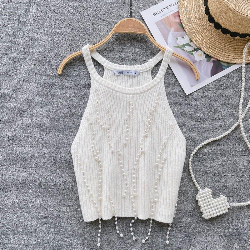 Lucas Pearl Detailed Summer Top - Alamode By Akanksha