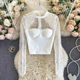 Yati Lace Blouse - Alamode By Akanksha